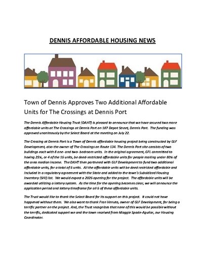 Affordable Housing News