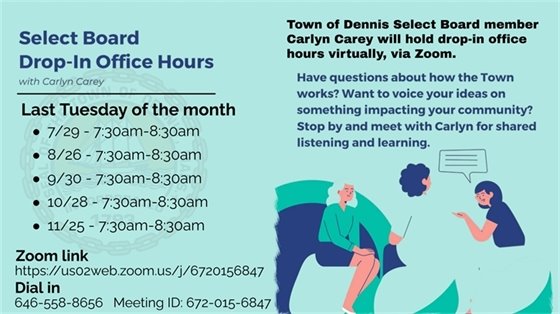 Select Board Drop In Hours