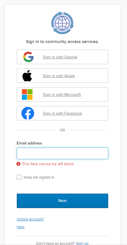 Login Instructions for Customer Portal